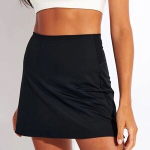 Girlfriend Collective Black Skort